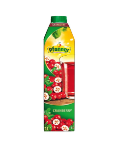 Pfanner Boisson Cranberry 1L