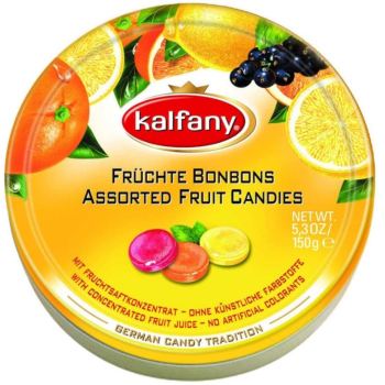 Kalfany Bonbon Assorted Fruit Drops 150G