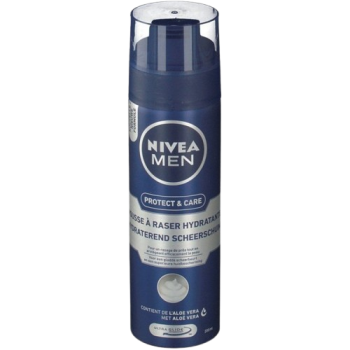NIVEA MEN MOUSSE A RASER 200 ML PROTECT & CARE