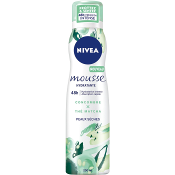 NIVEA MOUSSE HYDRATANTE VERT