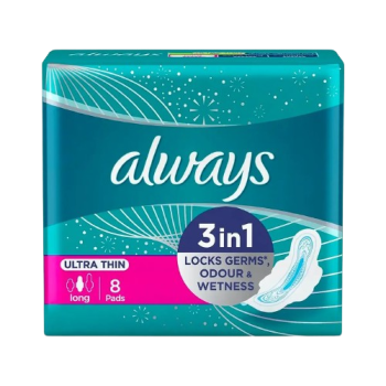 Always 3 In 1 Herbal Freshness 8 Pads