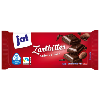 Ja! Chocolat Zartbitter 43X100G