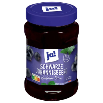 Ja!  Confiture Cassis Extra 450 G