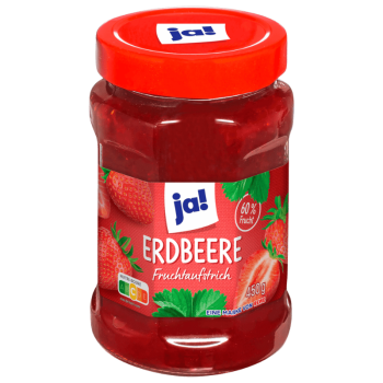 Ja! Confiture Fraises Extra 450G