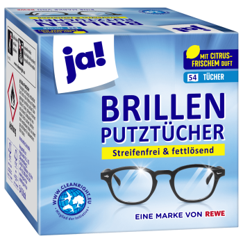 Ja! Rewe Lingettes Pour Lunettes 54Er 100G