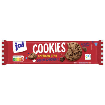 Ja! Cookies Double Choco 225G
