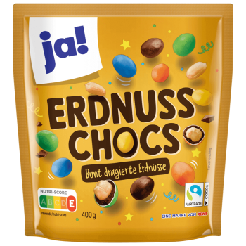 Ja! Erdnuss Chocs 400 G