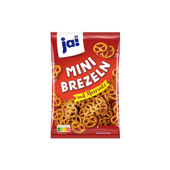Ja! Mini Bretzels Avec Sel 250G