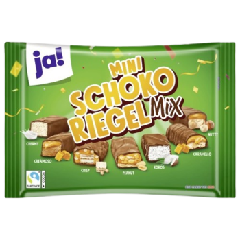 Ja! Mini Schoko Riegel Mix 500G