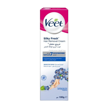 Crème dépilatoire peaux sensibles 100ml-VEET