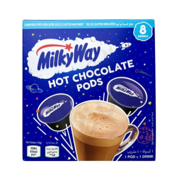 MILKI WAY HOT CHOCOLATE PODS 120 G (MOIS 8)