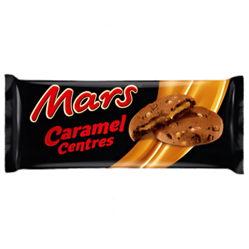 mars caramel cookies 144g