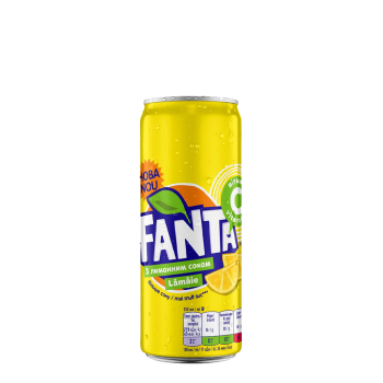 Fanta Lemon Canette Slim 25Cl