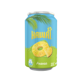 Hawaï Ananas Canette 33Cl