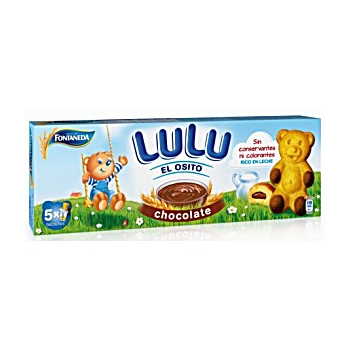 Lulu Ours Biscuit Chocolat 5X30G