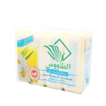 SAVON ANTIBACTERIEN 125G X 4 UNITES TAOUS