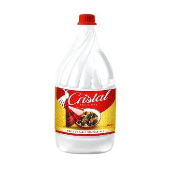 Huile De Table 100% Végétale 5L - Cristal