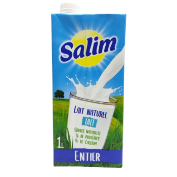 Lait Uht Entier Salim 1L