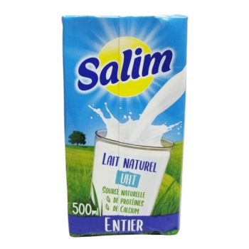 Lait Uht Entier Salim 1/2L