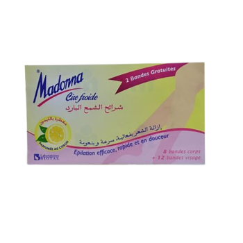 Madonna Bande Corps Citron