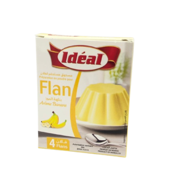 Flan Ideal Non Suc Banane 24