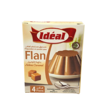 Flan Ideal Non Suc Caramel