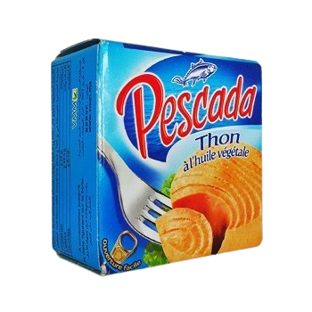 THON ENTIER PESCADA HUILE VEGETALE 1/10