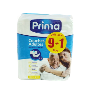 Prima Couches Adultes Medium 9U