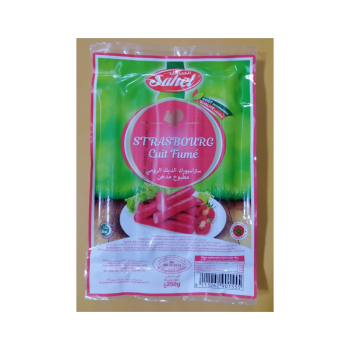 Strasbourg cuit fumé 250 g