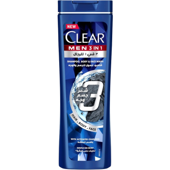 Clear 3 In 1 Shower