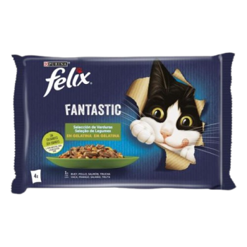 Felix FANTASTIC Festin De Verduras 4x85g