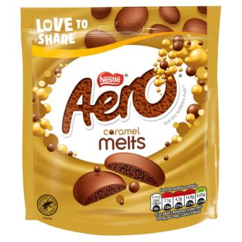 NESTLÉ AERO MELTS CHOCOLAT CARAMEL 86G
