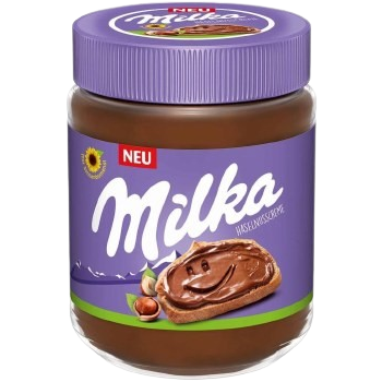milka haselnuss creme 350g
