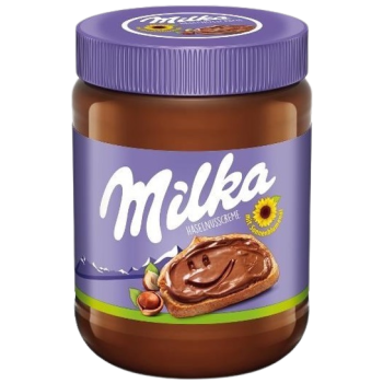 milka haselnuss creme 600g