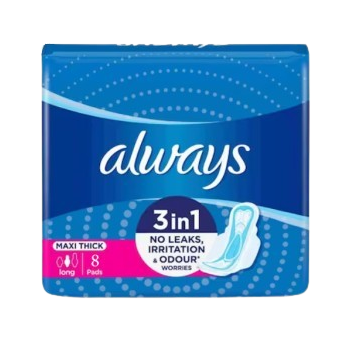 Always 3 In 1 8Pads