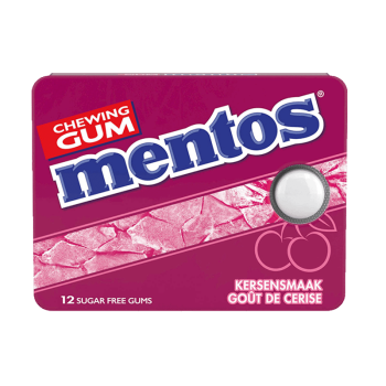 MENTOS GOMME BLISTER CERISE