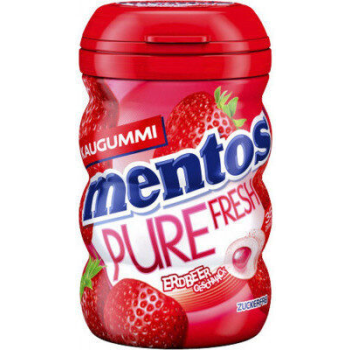 mentos gum strawberry 70g