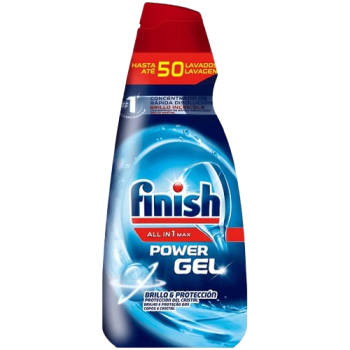 Finish Power Gel 50 Lavages 1L