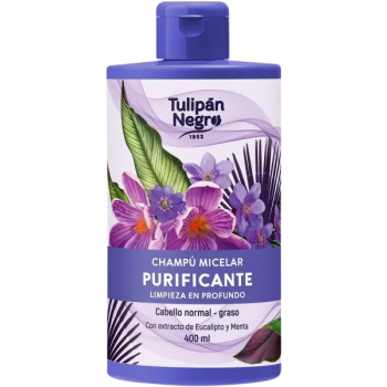Shampoing micellaire effet Purifiant 400ml – Tulipan Negro