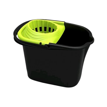 Cubo Plastique Rectang Escurr 16L