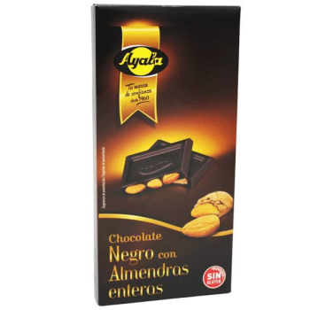 Ayala Chocolat Noir Aux Amandes 200 G
