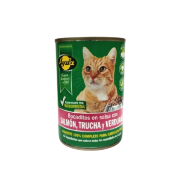 Ayala Collation Chat, Saumon, Truite Et Épinards 415 G
