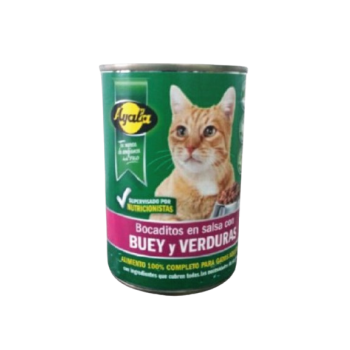 Ayala Collation Chat Bœuf Légumes 415 G
