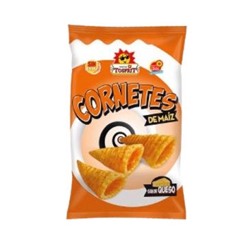 TOSFRIT CORNETES SABOR QUESO 95G