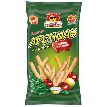 Apetinas De Patata Sabor Ketchup Originales