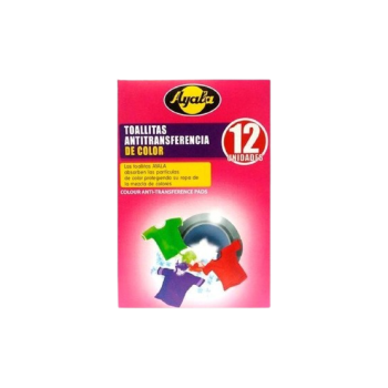 Ayala Antitransf.Color 12 Toallitas