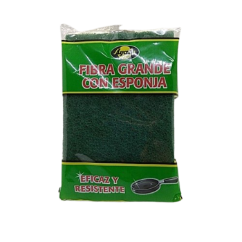 Ayala Éponge Avec Fibre Verte 10 X 15 Cm