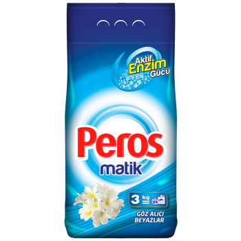 PEROS MATIC WHITE & BRIGHT 3KG