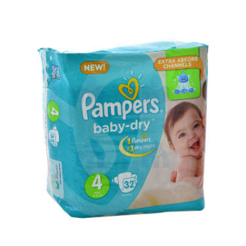 PAMPERS No 4 32U